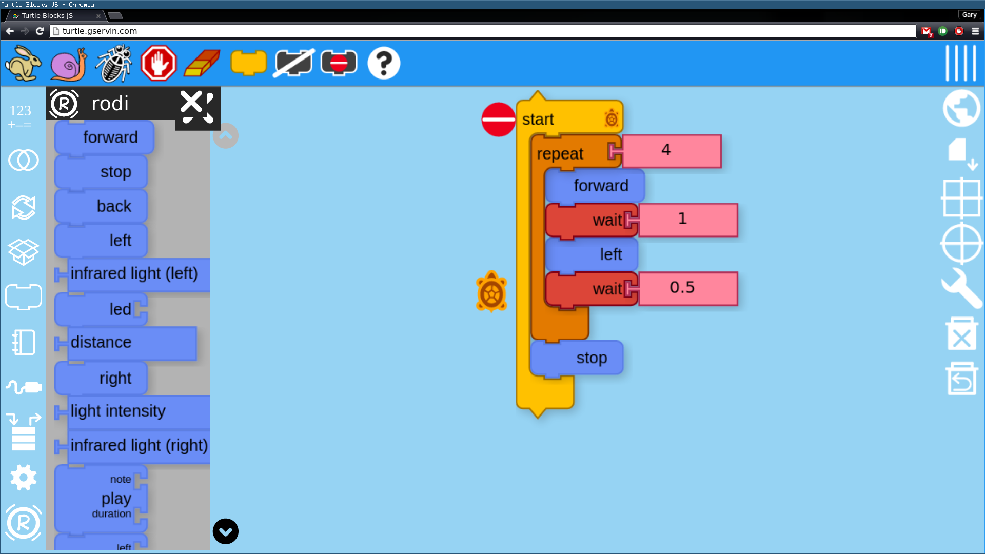 Tutorial de Turtleblocksjs